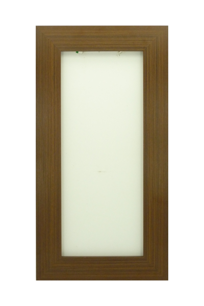 Image showing cabinet door with glass insert