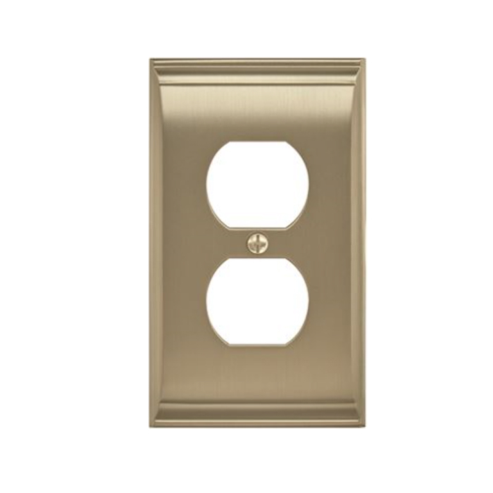 Product Image: Candler Series, 1 Receptacle Wall Plate