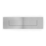 Product: Door Pull, Recessed, Rectangular - Stainless Steel