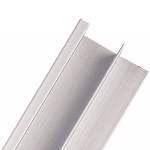 Product: 1500 Series, Extruded Aluminum Pulls - 6' Long, 1/16