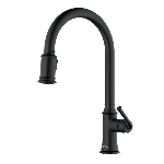 Product: Auburn™ Kitchen Faucet - Single Handle Pull-Down Sprayer, Matte Black