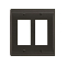 Product: Candler Series, 2 Rocker Wall Plate - 4-7/8