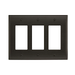 Product: Candler Series, 3 Rocker Wall Plate - 6-1/2
