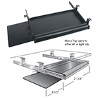 Product Image: Economy Pull-Out Keyboard Trays Product Image: Economy Pull-Out Keyboard Trays